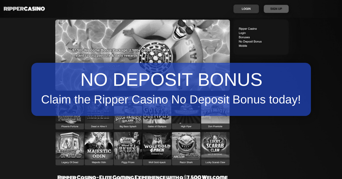 Ripper Casino Bonus Australia